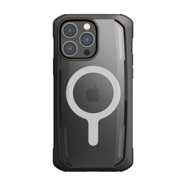 Dėklas iPhone 14 Pro Max, juodas, X-Doria Raptic Secure MagSafe