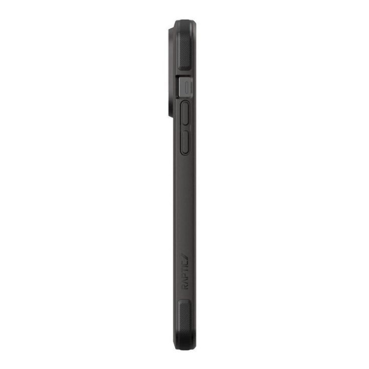 Dėklas iPhone 14 Pro Max, juodas, X-Doria Raptic Secure MagSafe