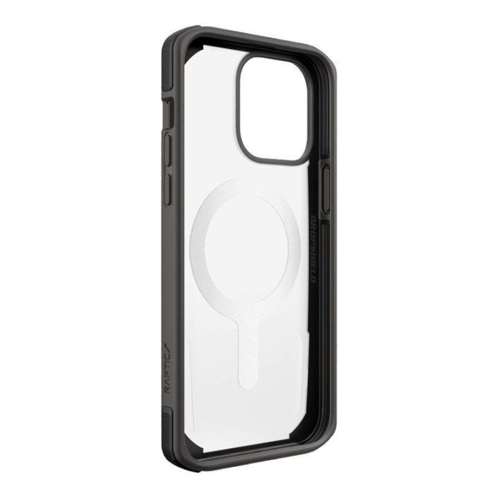 Dėklas iPhone 14 Pro Max, juodas, X-Doria Raptic Secure MagSafe