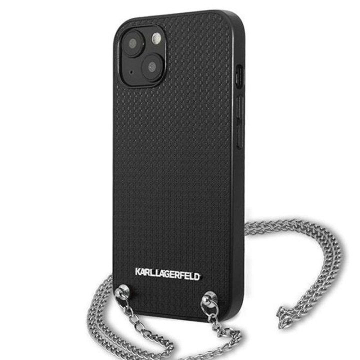 Dėklas Karl Lagerfeld iPhone 13 mini, juodas