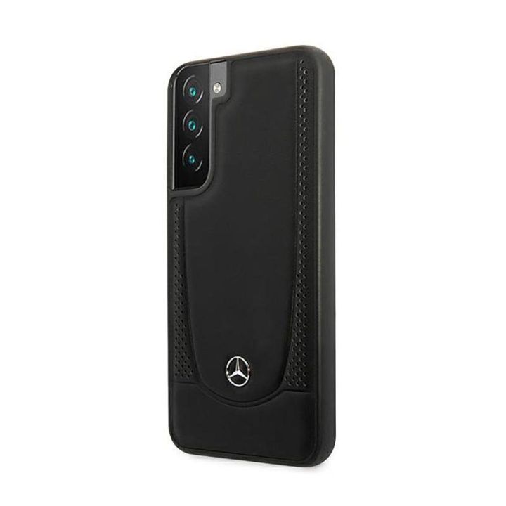 Dėklas Samsung Galaxy S22+ Mercedes-Benz juodas