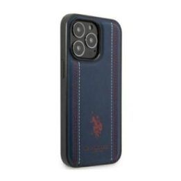Dėklas iPhone 14 Pro, tamsiai mėlynas US Polo Assn