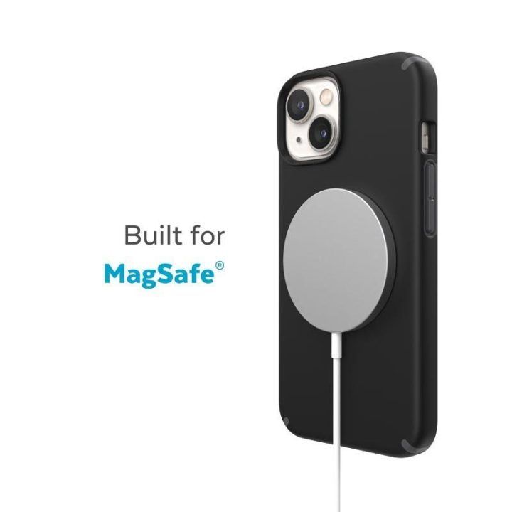 Dėklas iPhone 14 Plus Speck CandyShell Pro + MagSafe juodas