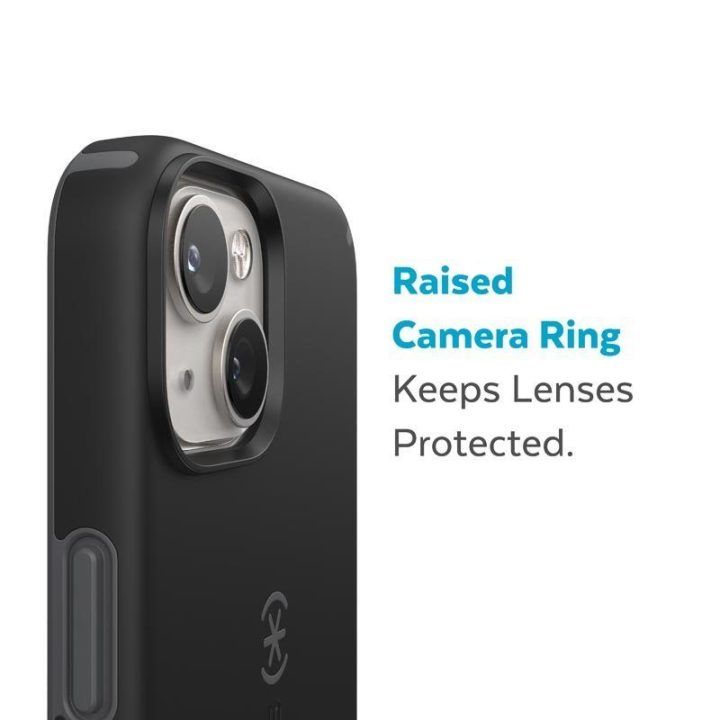 Dėklas iPhone 14 Plus Speck CandyShell Pro + MagSafe juodas