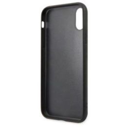 Dėklas iPhone Xs / X Karl Lagerfeld Saffiano juodas
