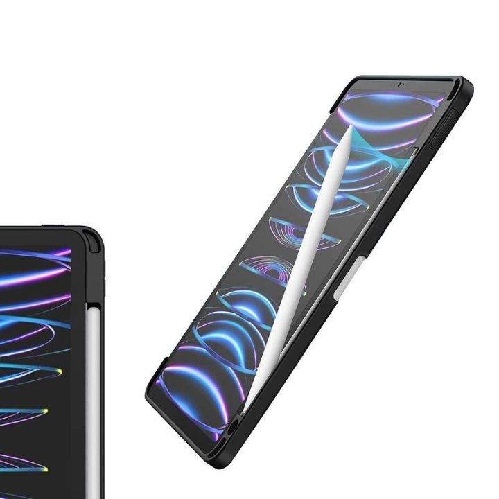 Dėklas iPad Air 11, permatomas, Crong PrimeFolio