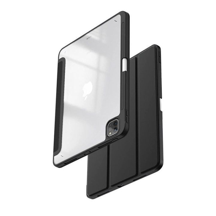Dėklas iPad Air 11, permatomas, Crong PrimeFolio