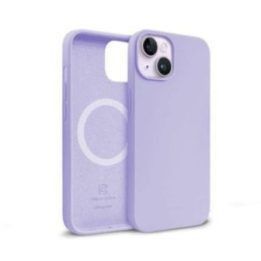 Dėklas iPhone 14 Plus, silikoninis, violetinis