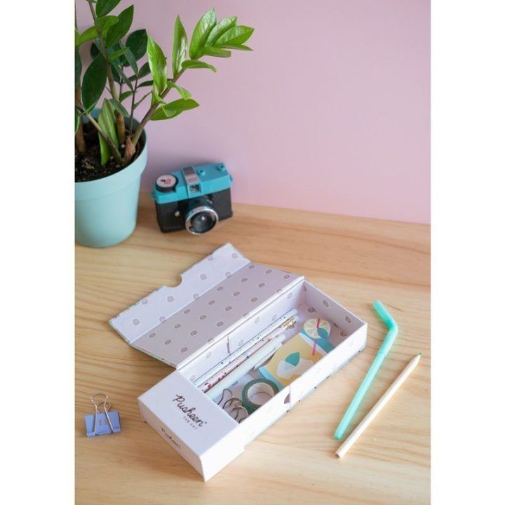 Pusheen stalo organizatorius, 22,5 × 9,5 × 4 cm