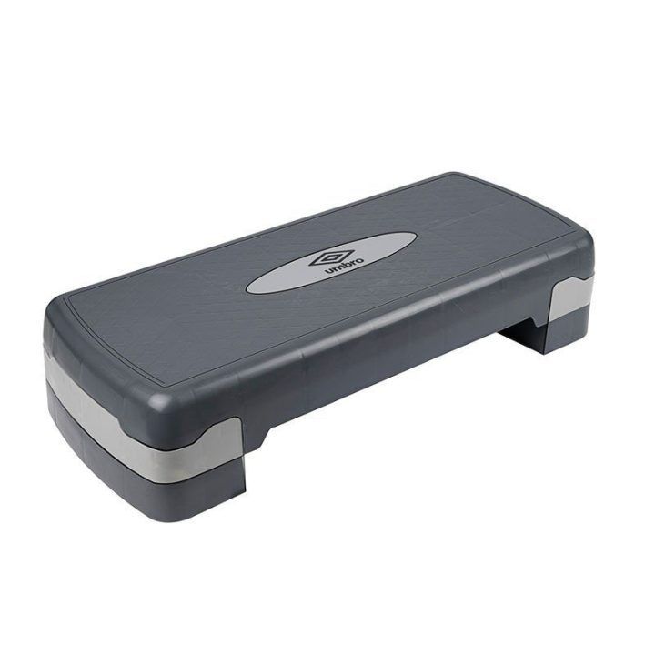 Aerobinis stepas Umbro, 2 pakopos, pilkas