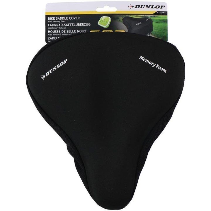 Dunlop dviračio balnelio užvalkalas iš atminties putų, juodas