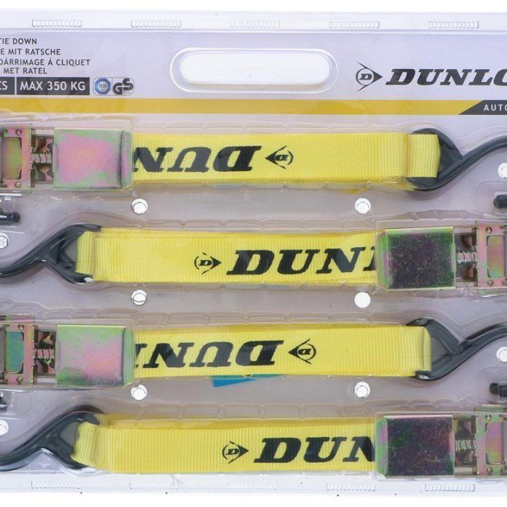 Transportavimo diržai su įtempikliu Dunlop, 4 vnt., 5,1 m