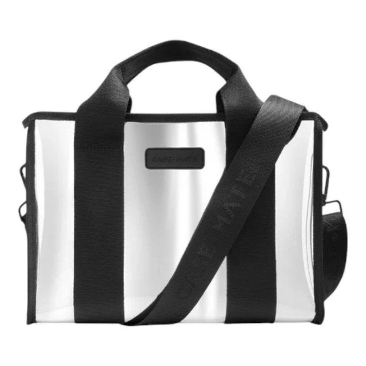 Kelioninis krepšys Case-Mate Mini Travel Tote, sidabro spalvos