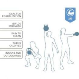 Kettlebell 2 kg Umbro, kompozitinis