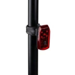 Dunlop galinis dviračio žibintas su 5 LED ir STOP funkcija
