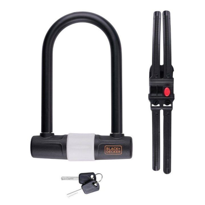 BLACK+DECKER U spyna dviračiui 14×25 cm, juoda