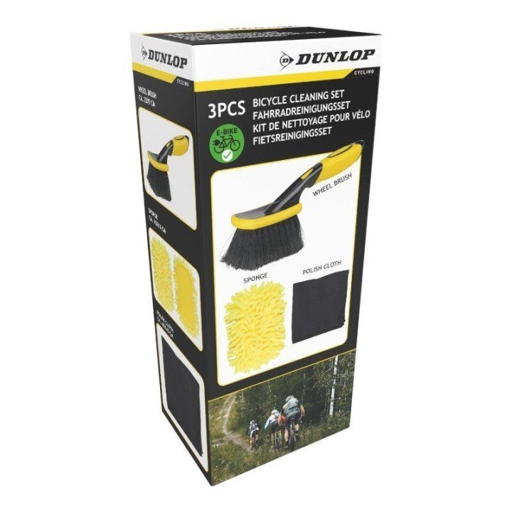 Dunlop dviračio valymo rinkinys, 3 dalių