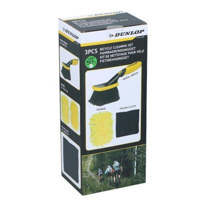 Dunlop dviračio valymo rinkinys, 3 dalių