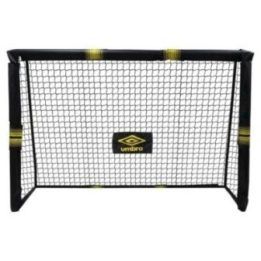 Umbro metaliniai futbolo vartai su tinklu 240 × 160 × 85 cm