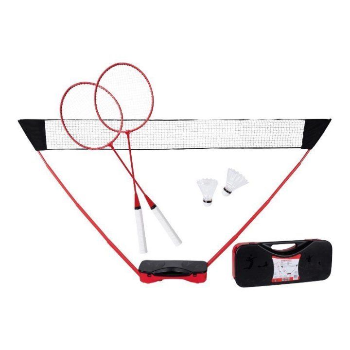 Badmintono rinkinys dėkle Donnay, 5 dalių