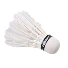 Plunksninis badmintono kamuoliukas Donnay, 5 vnt., baltas