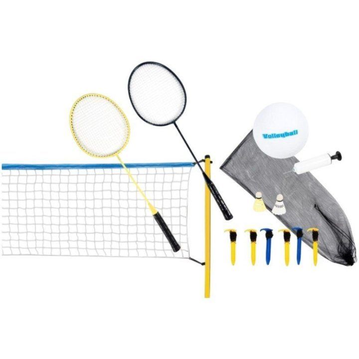 „Scatch“ 7 viename tinklinio ir badmintono rinkinys, 310 × 168 cm