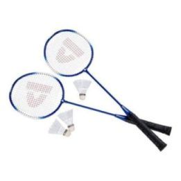 Donnay badmintono rinkinys su 2 raketėmis, 3 kamuoliukais ir dėklu