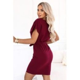 Bordo spalvos suknelė Numoco