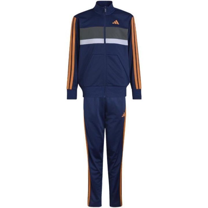 Vaikiškos sportinės kelnės adidas, tamsiai mėlynos