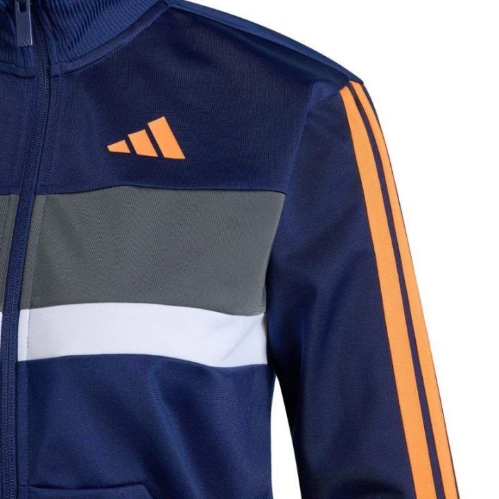 Vaikiškos sportinės kelnės adidas, tamsiai mėlynos