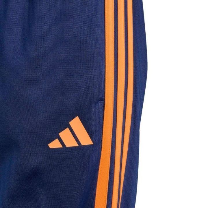 Vaikiškos sportinės kelnės adidas, tamsiai mėlynos