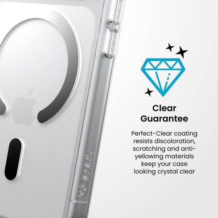Permatomas dėklas Speck Presidio Perfect-Clear MagSafe iPhone 18 Pro / 17 Pro