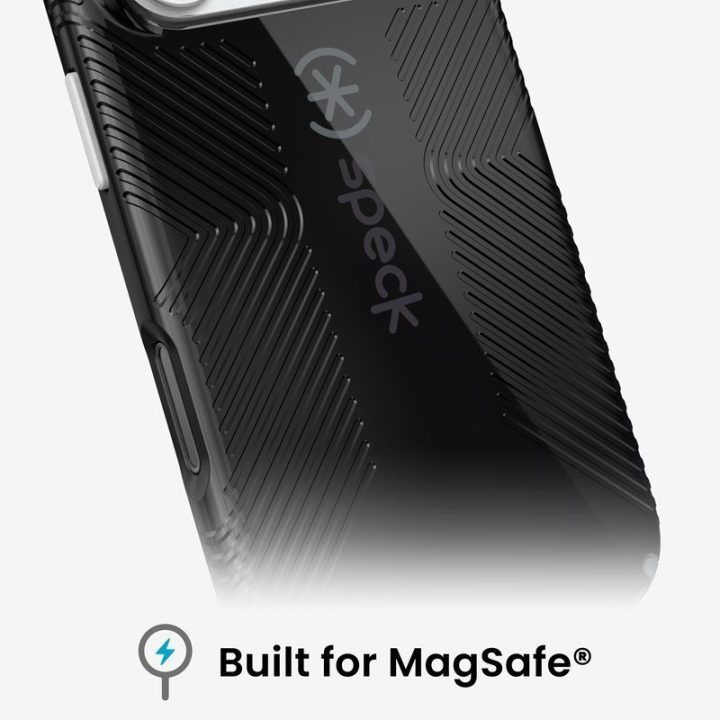 Dėklas iPhone 18 Pro / 17 Pro Speck Candyshell Icon MagSafe, juodas