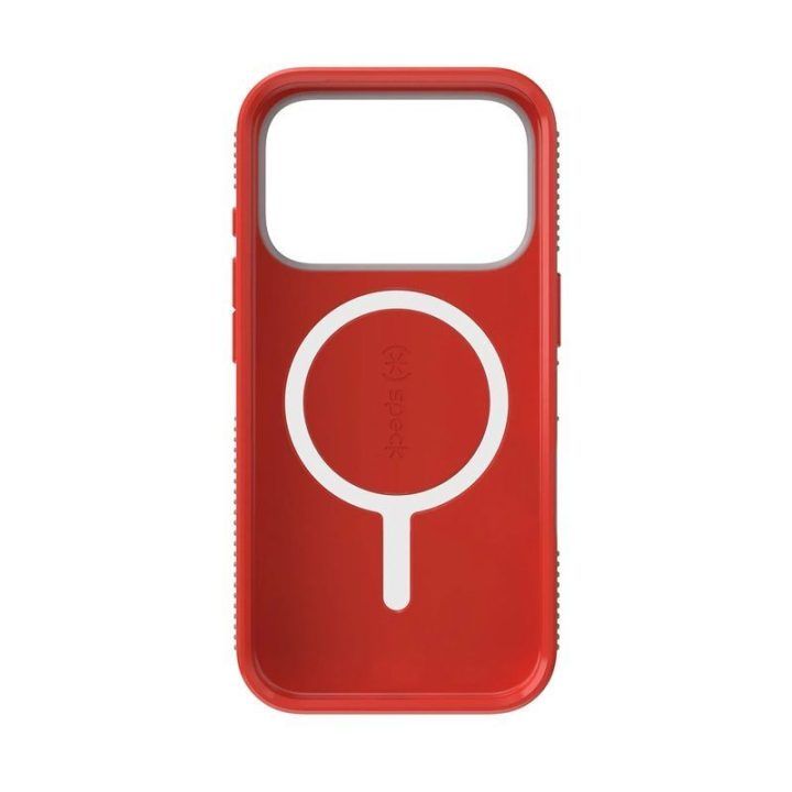 Dėklas iPhone 18 Pro / 17 Pro Speck Candyshell Grip MagSafe, pilkas