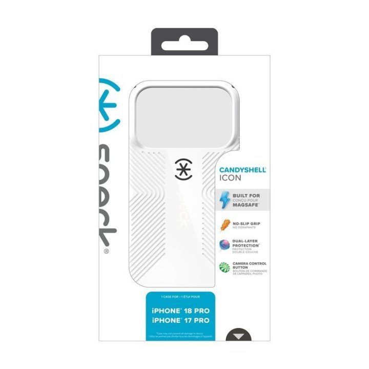 Dėklas Speck Candyshell Icon MagSafe iPhone 18 Pro / 17 Pro, Vanilla Frost