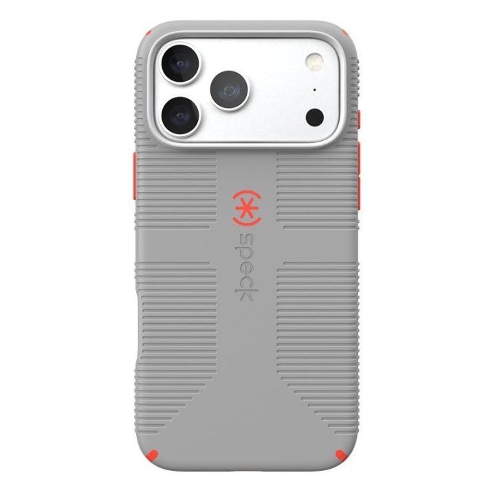 Speck Candyshell Grip MagSafe dėklas iPhone 18 Pro Max / 17 Pro Max, pilkas
