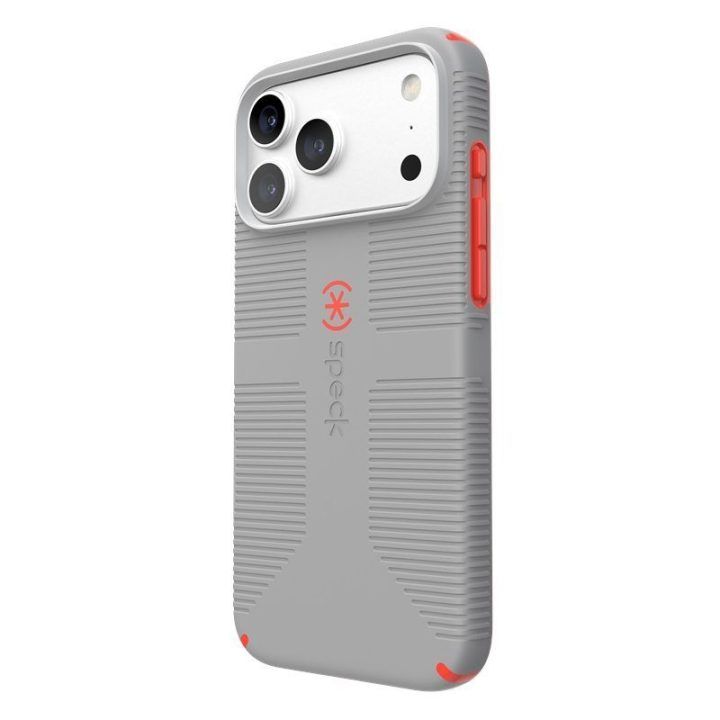 Speck Candyshell Grip MagSafe dėklas iPhone 18 Pro Max / 17 Pro Max, pilkas