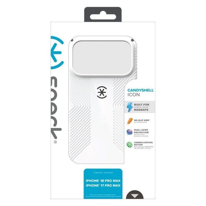 Speck Candyshell Icon MagSafe dėklas iPhone 18 Pro Max / 17 Pro Max, Vanilla Frost