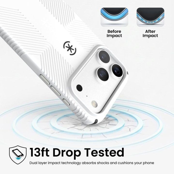 Speck Candyshell Icon MagSafe dėklas iPhone 18 Pro Max / 17 Pro Max, Vanilla Frost