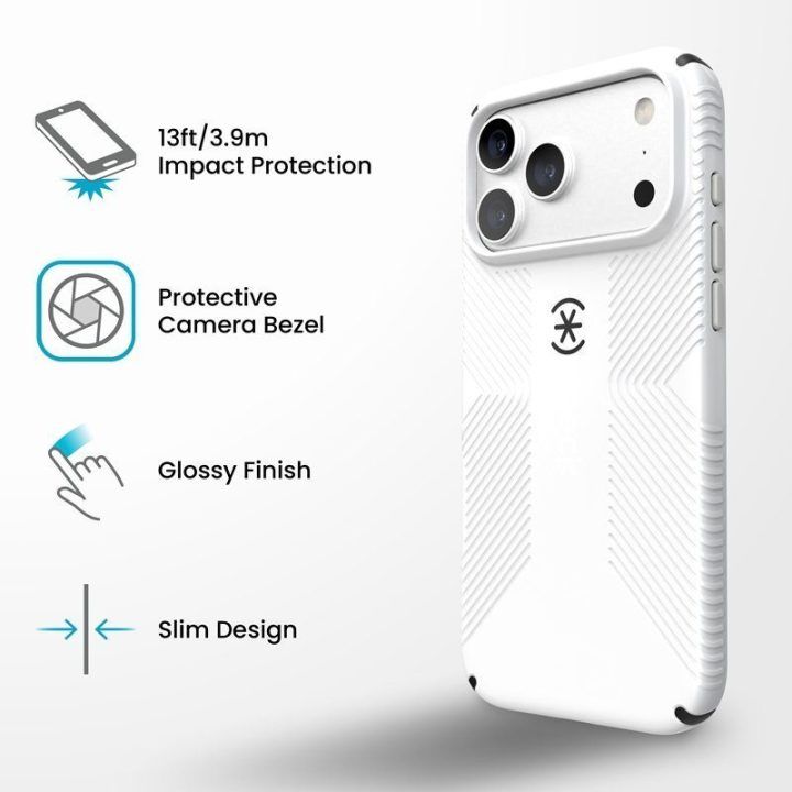 Speck Candyshell Icon MagSafe dėklas iPhone 18 Pro Max / 17 Pro Max, Vanilla Frost