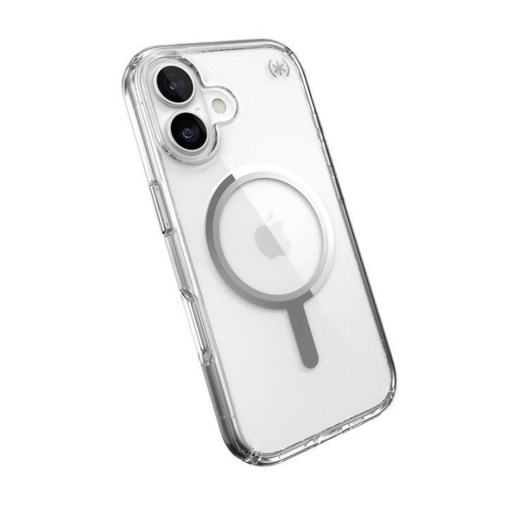 Permatomas dėklas iPhone 17 Speck Presidio Perfect Clear MagSafe