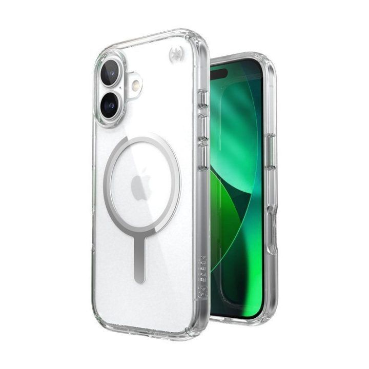Permatomas dėklas iPhone 17 Speck Presidio Perfect Clear MagSafe