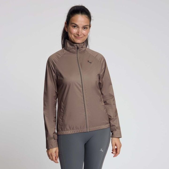 Bėgimo striukė Rogelli Essential, mokka, L