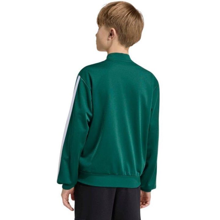 Vaikiškas adidas džemperis Essentials Climacool, žalias