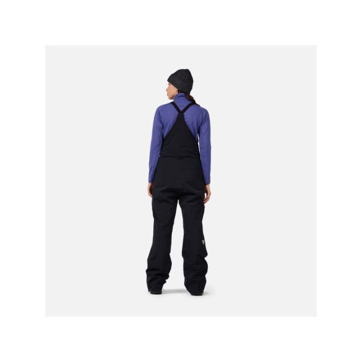 Moteriškos slidinėjimo kelnės ROSSIGNOL W Outerlimits Insulated Bib, juodos