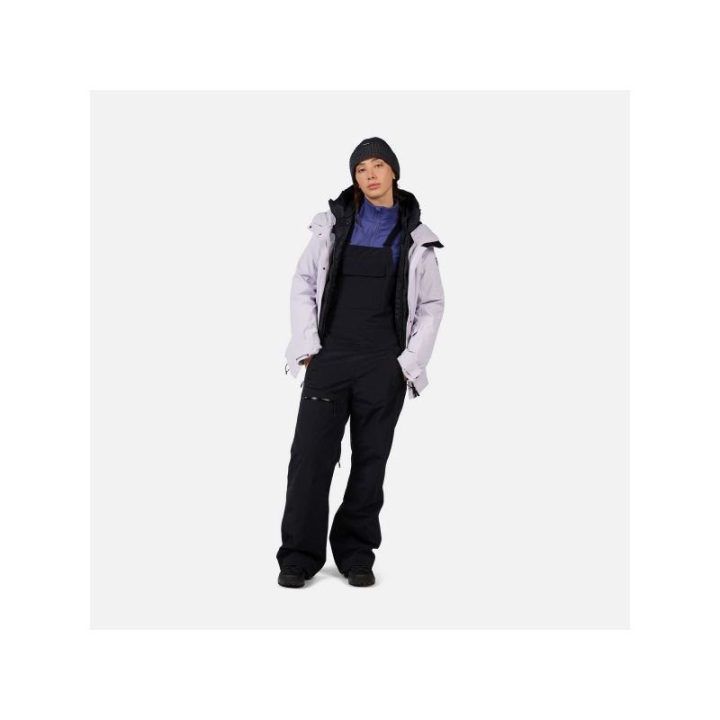 Moteriškos slidinėjimo kelnės ROSSIGNOL W Outerlimits Insulated Bib, juodos