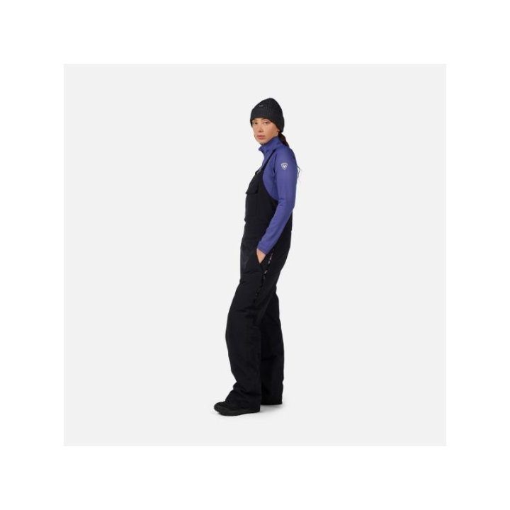 Moteriškos slidinėjimo kelnės ROSSIGNOL W Outerlimits Insulated Bib, juodos