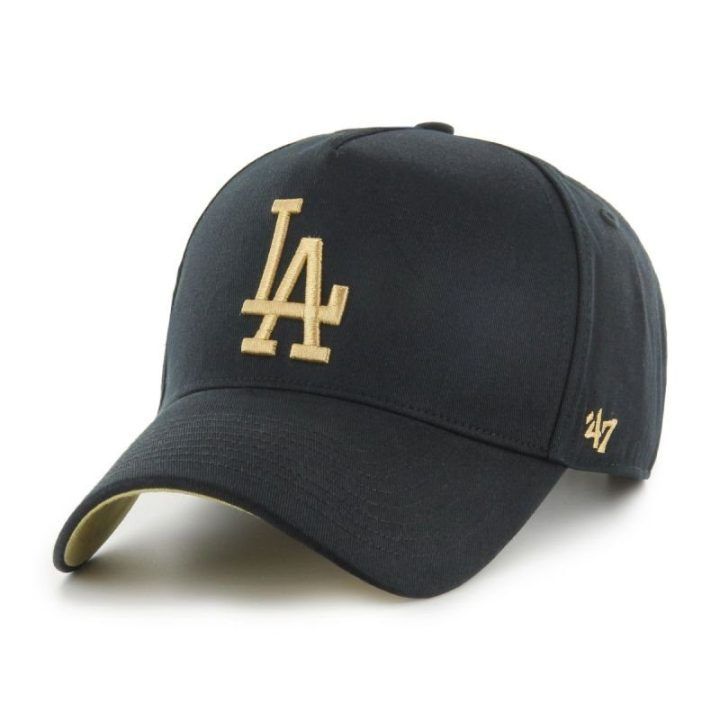 Vyriška kepurė su snapeliu MLB Los Angeles Dodgers, juoda