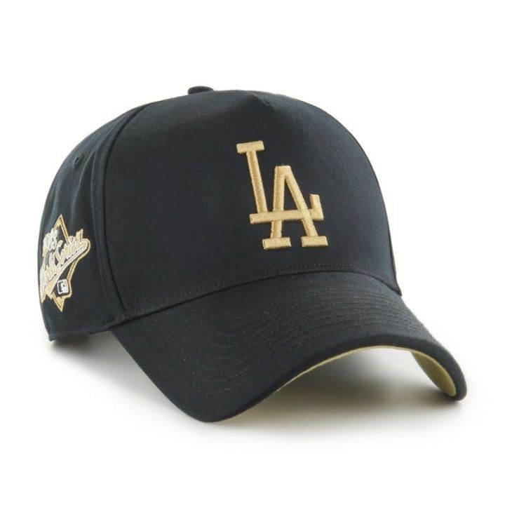 Vyriška kepurė su snapeliu MLB Los Angeles Dodgers, juoda