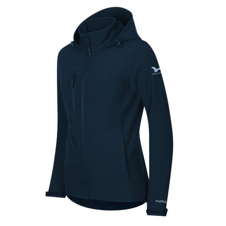 Moteriška softshell striukė Trail, tamsiai mėlyna